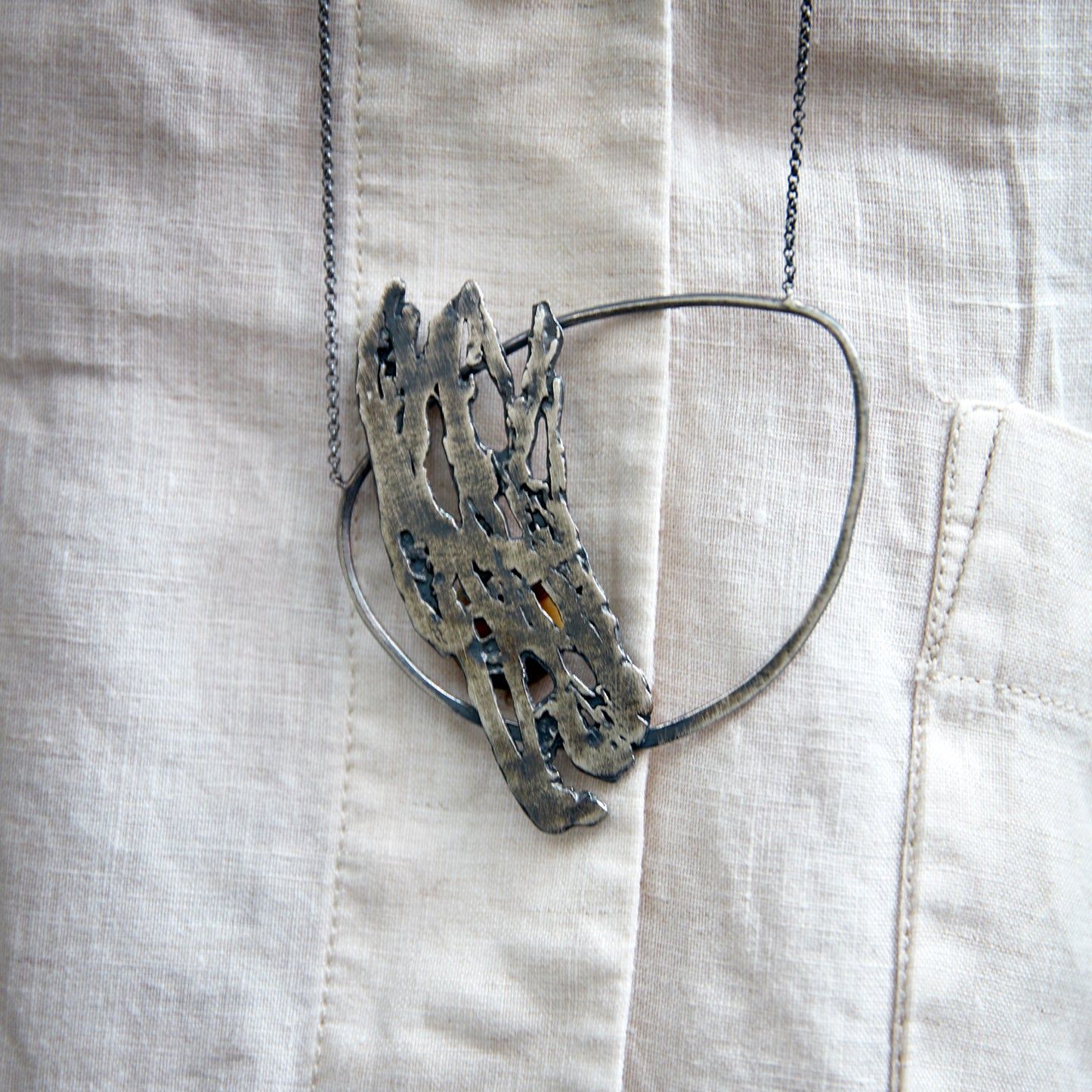 necklace nature (im)perfections