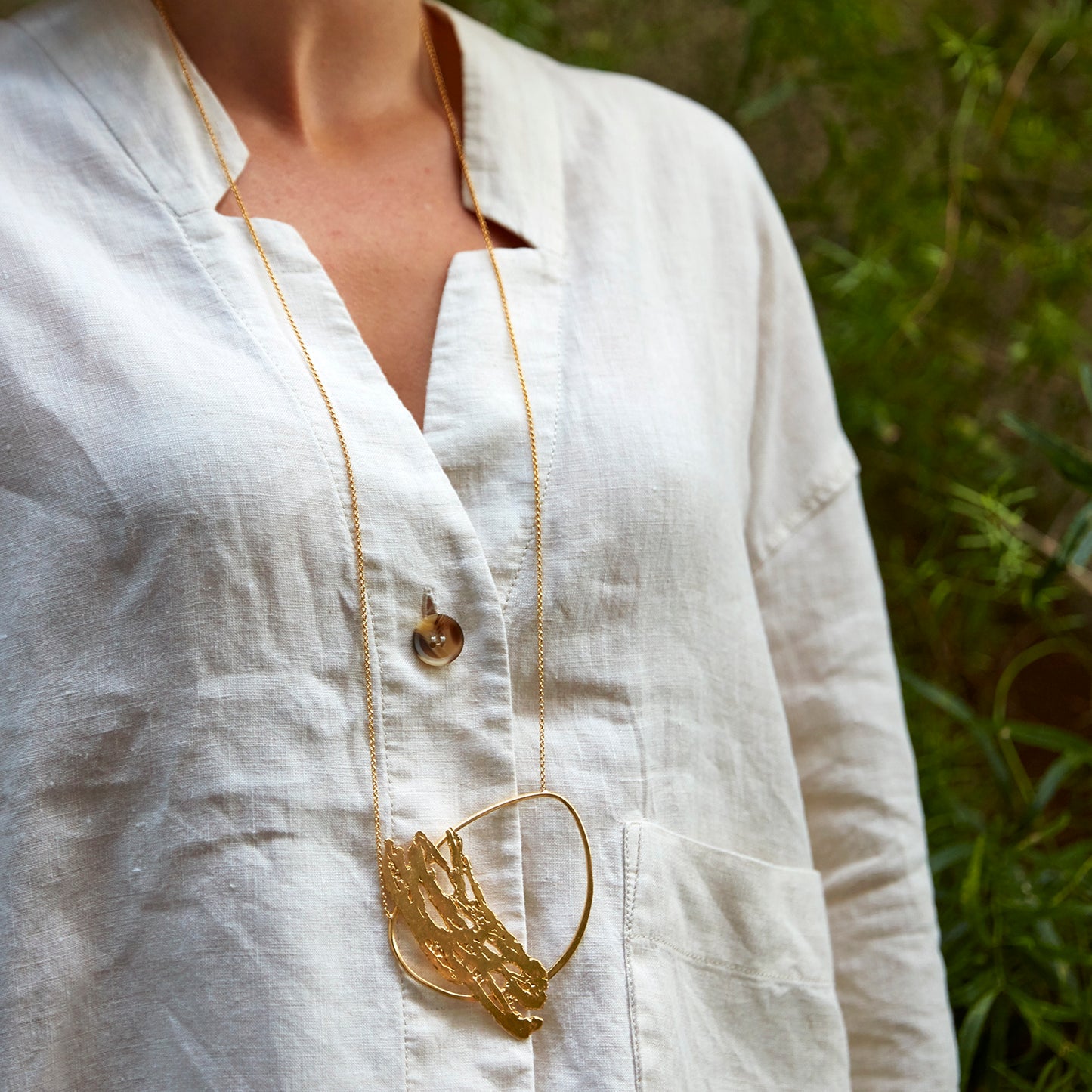 necklace nature (im)perfections
