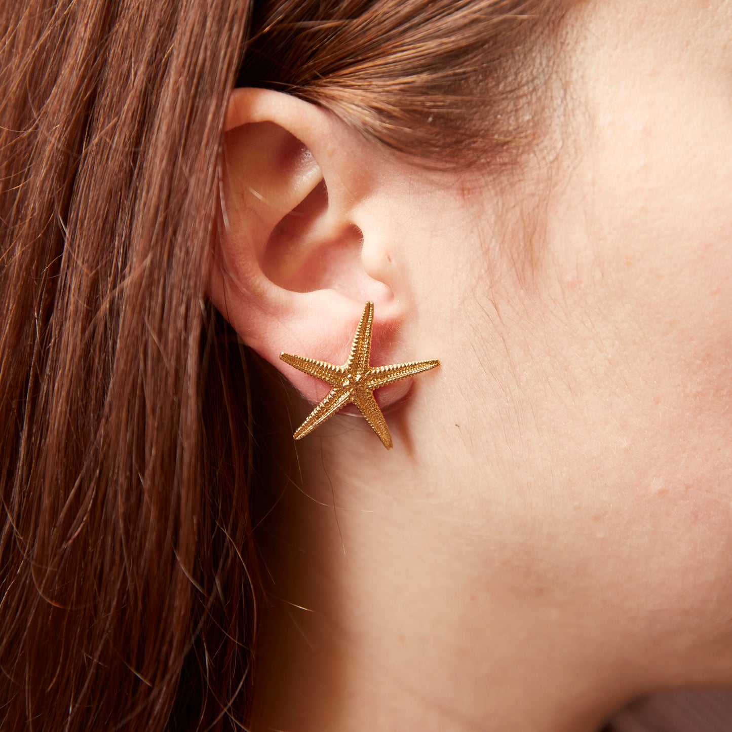 earrings asteroidea single