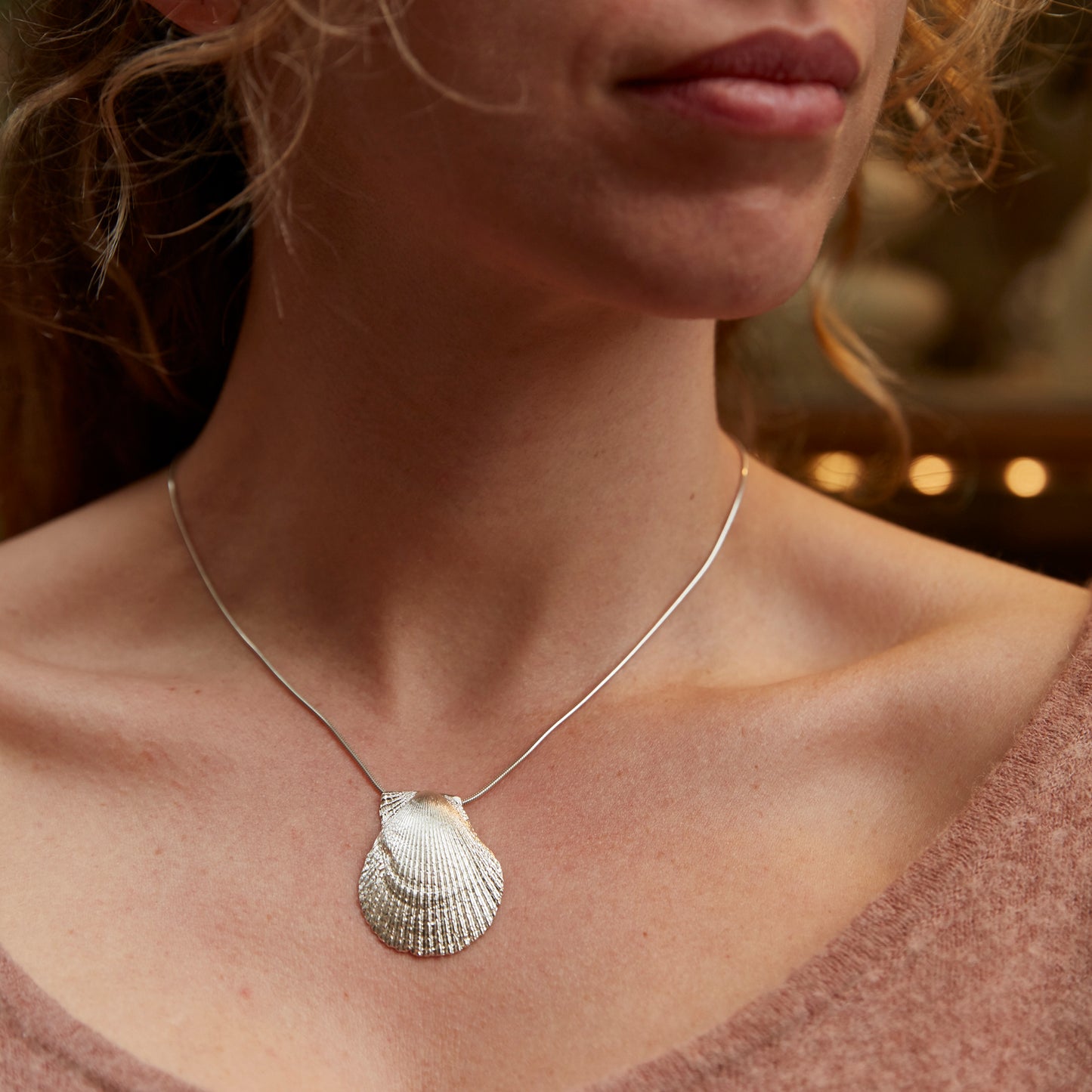 necklace vieira grande