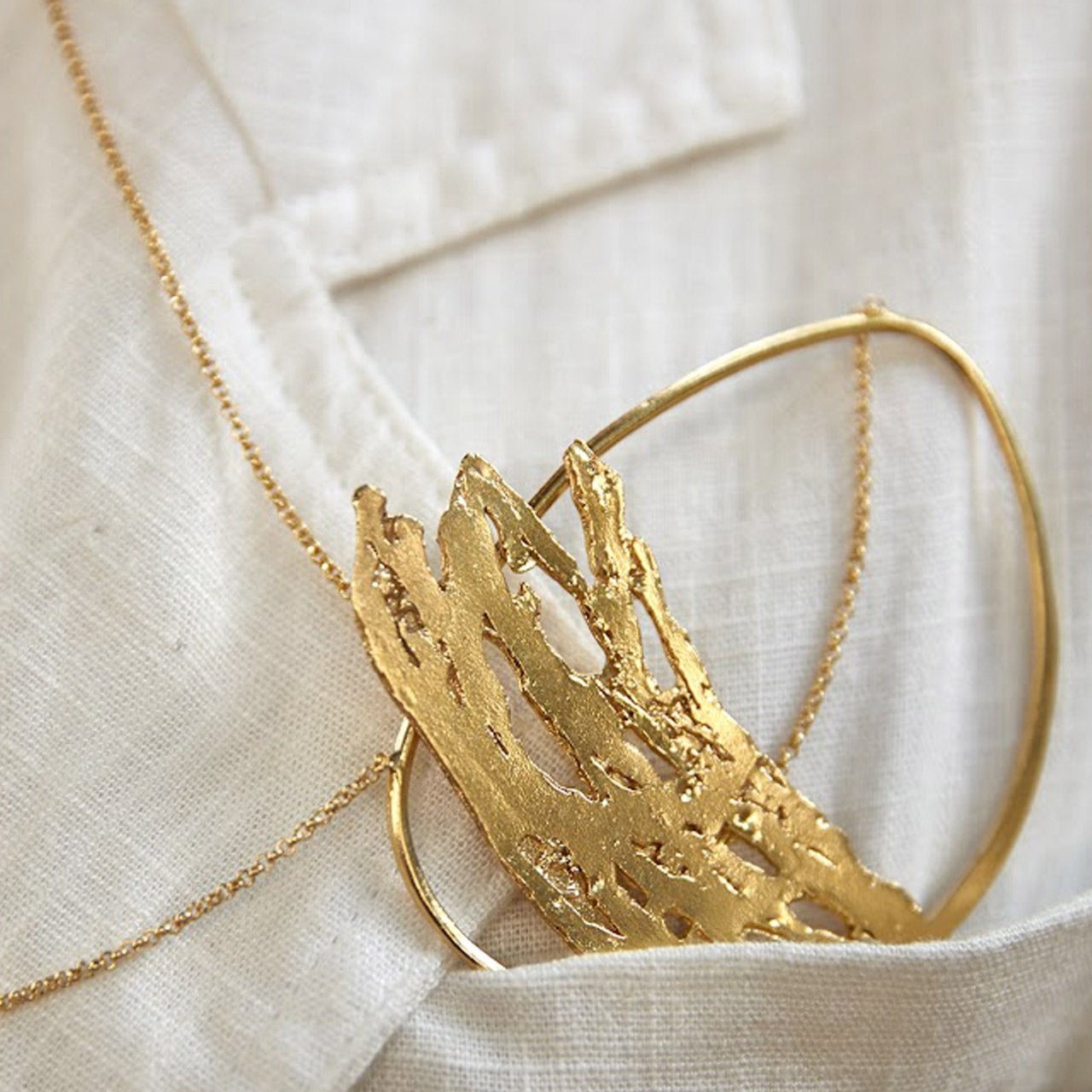 necklace nature (im)perfections