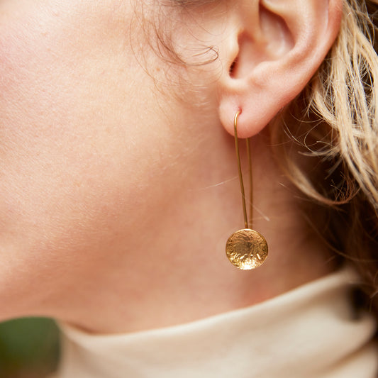 earrings micro nymphaea l