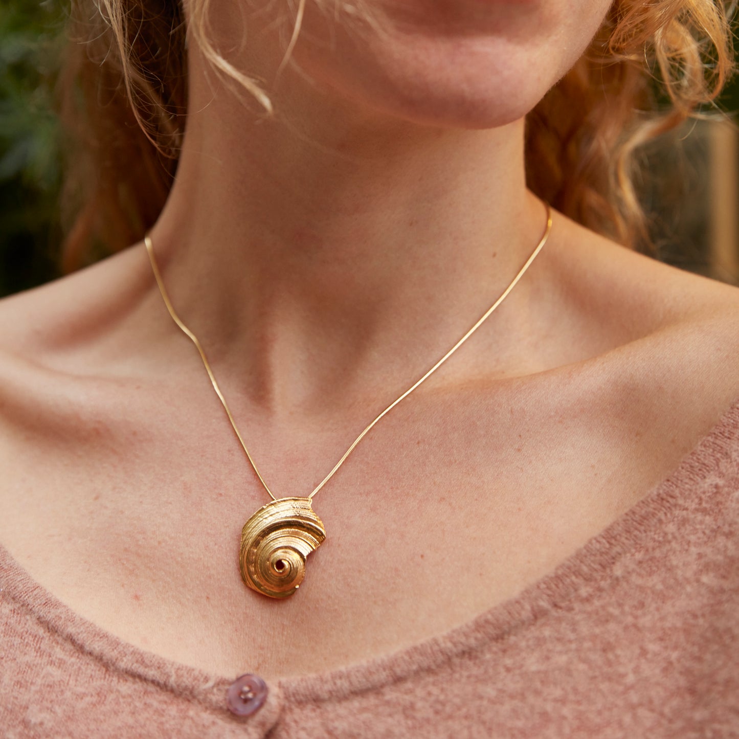 necklace thai shell